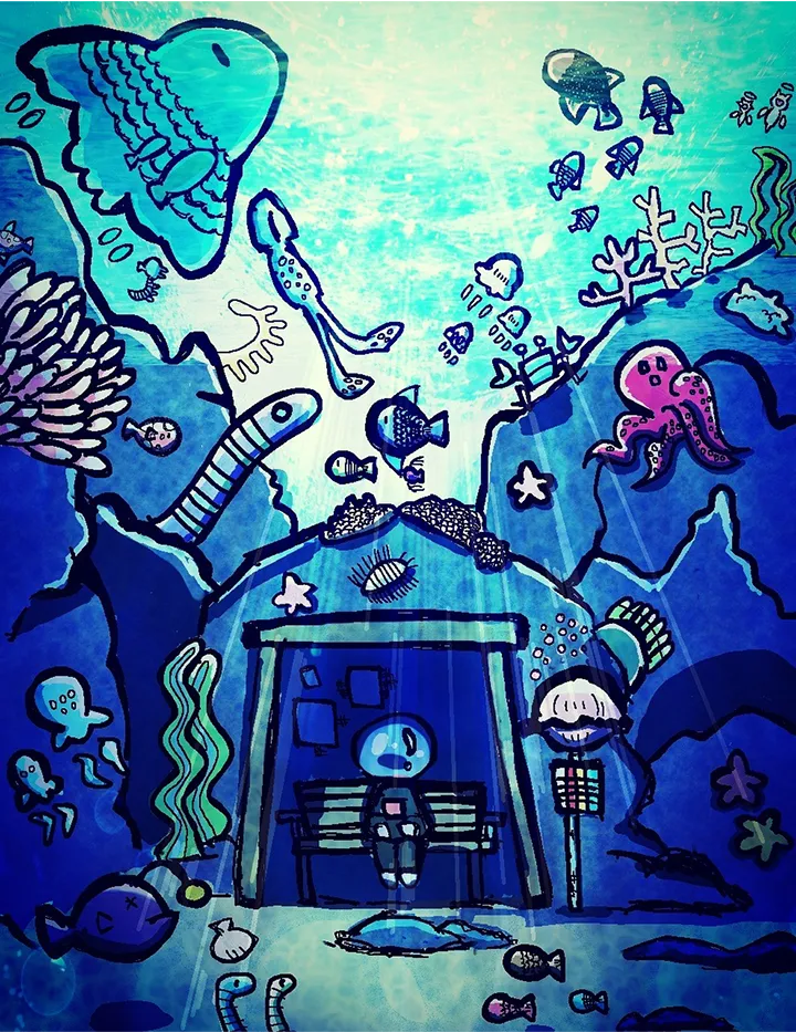 「水中、それは苦しい」