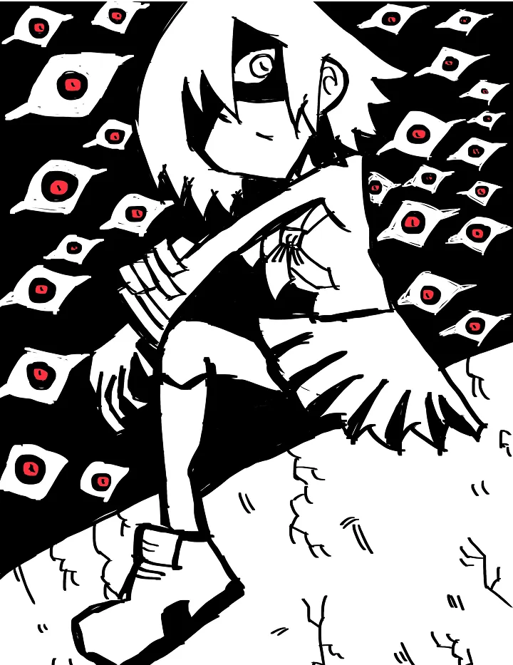 「憎しみが君を見ている...」