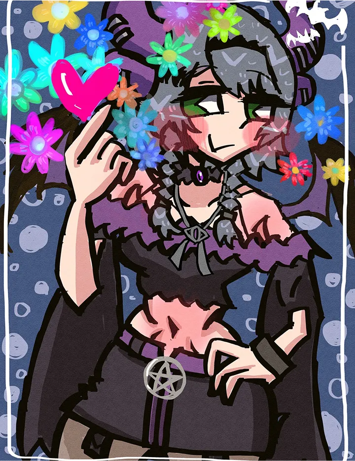 「Vチューバー：アプリコット」※ファンアート