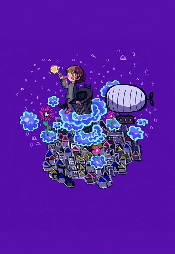 「夜空のてっぺんできらめくココロ」